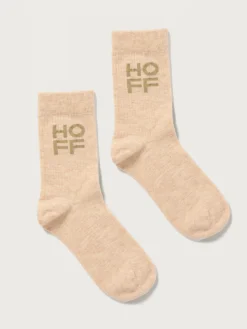 BEIGE CASHMERE SOCKS