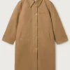 BEIGE POPPY TRENCH COAT