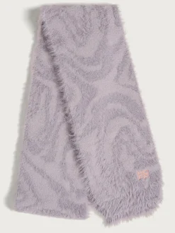 GSTAAD PURPLE SCARF