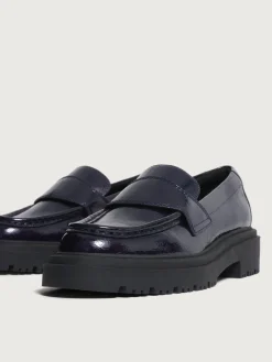 SCHOOL BLUE LOAFER