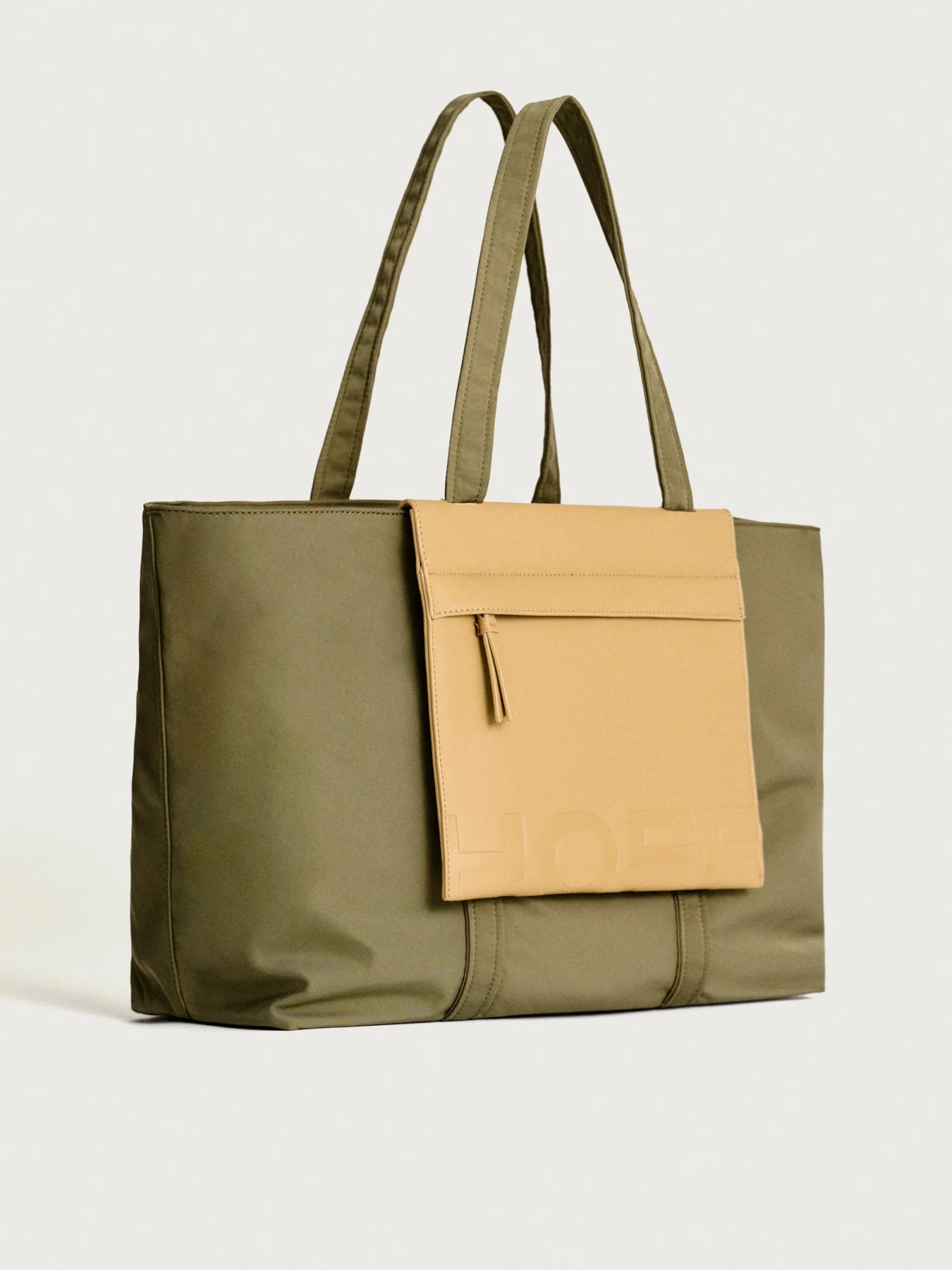 SHOPPER NYLON DAILY KHAKI