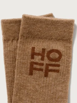 TAUPE CASHMERE SOCKS